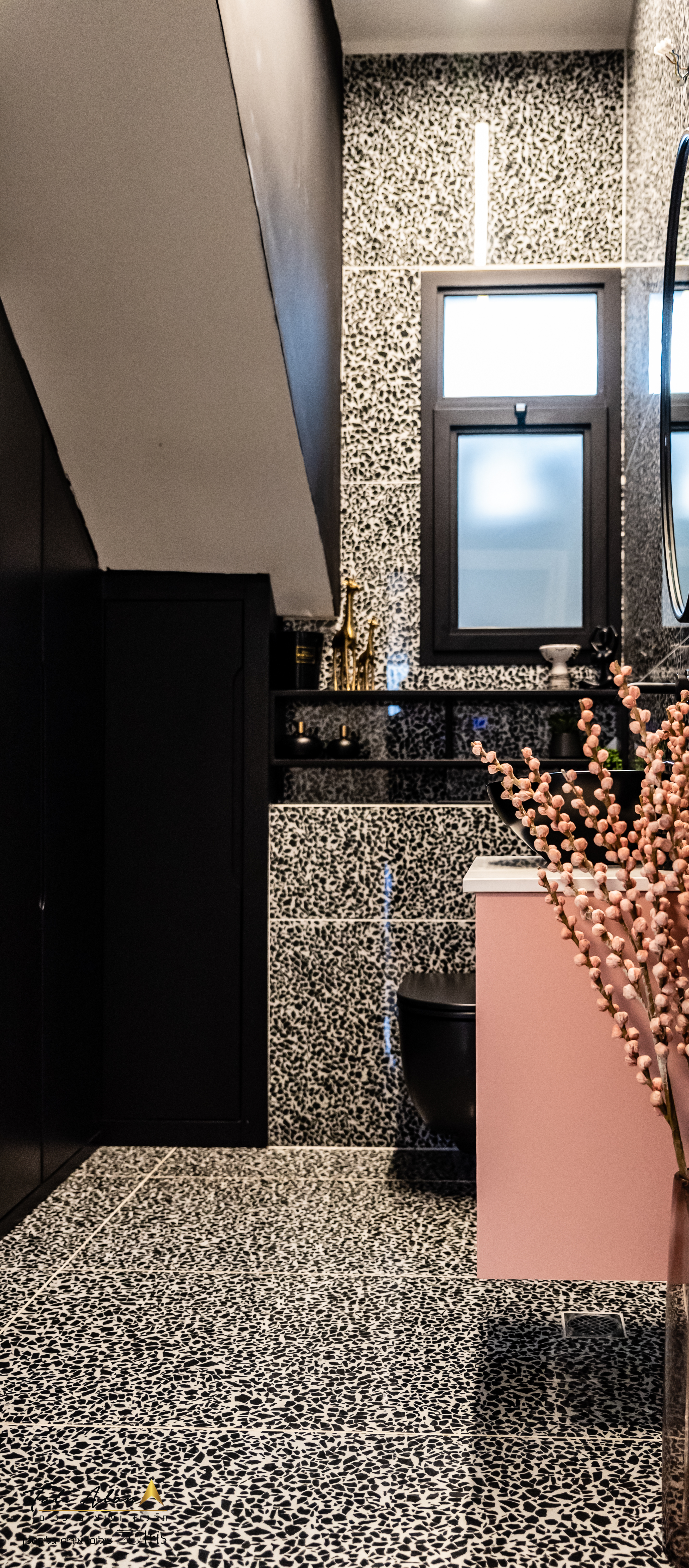 שיפוץ שרותי אורחים סופר סטייליש