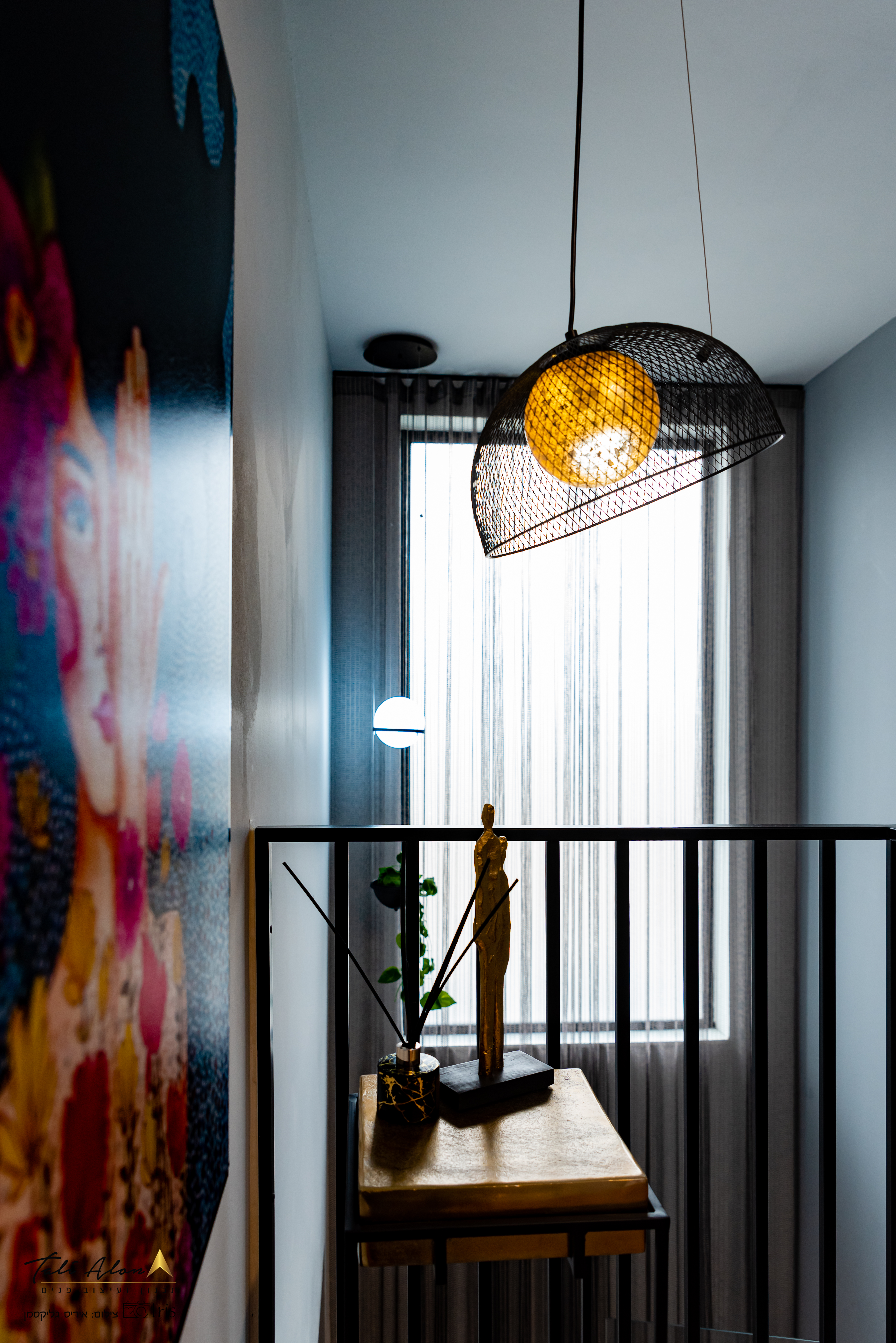 פינת חמד מיוחדת במעלה מדרגות