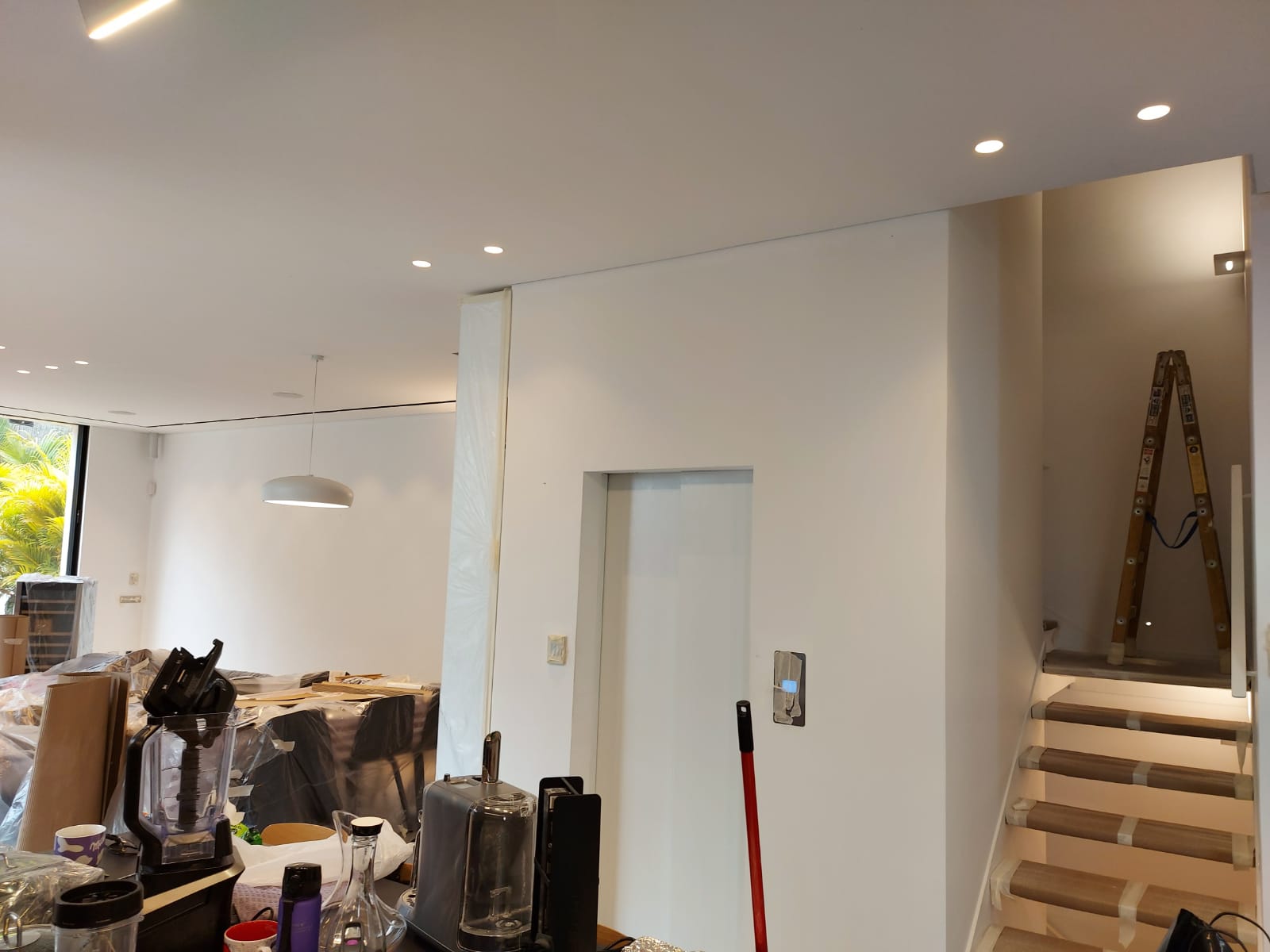 עבודות גמר בוילה אחרי שלד - חולון