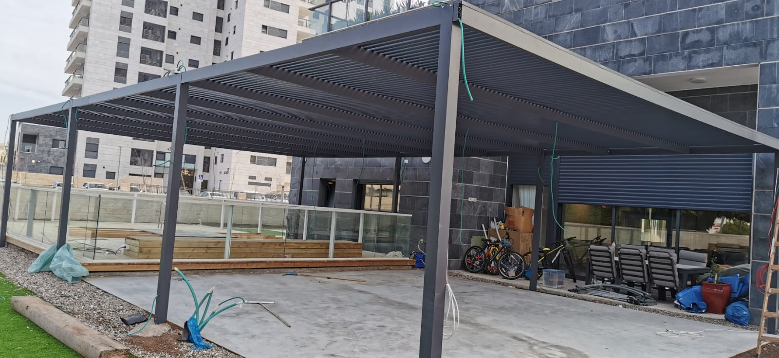 פרגולות אלומיניום