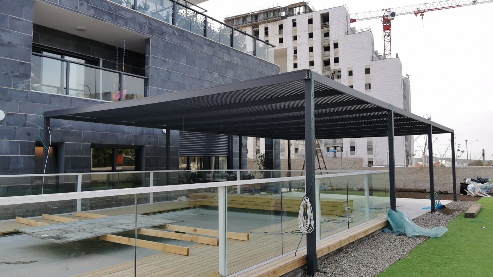 פרגולות אלומיניום