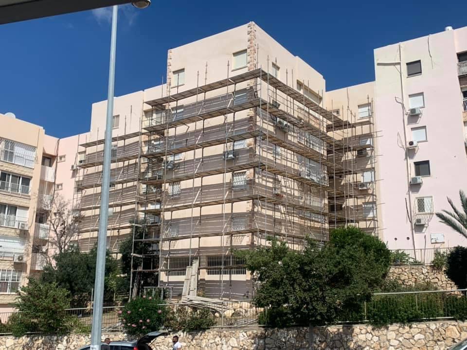 חידוש ושיפוץ בניין חיצוני