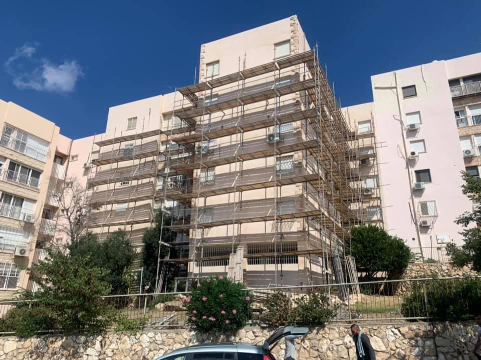חידוש ושיפוץ בניין חיצוני