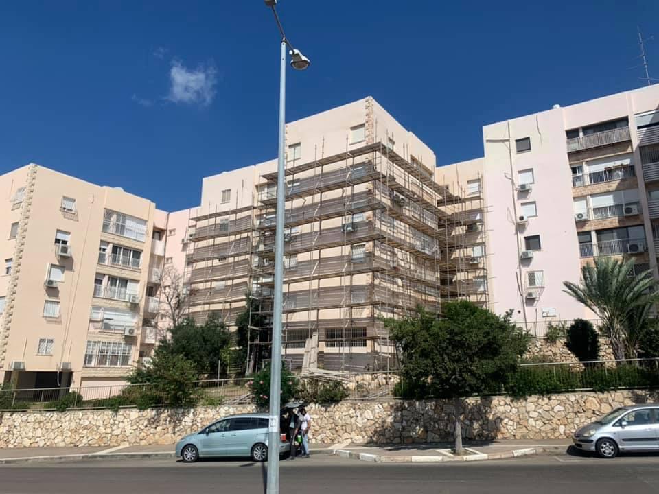 חידוש ושיפוץ בניין חיצוני