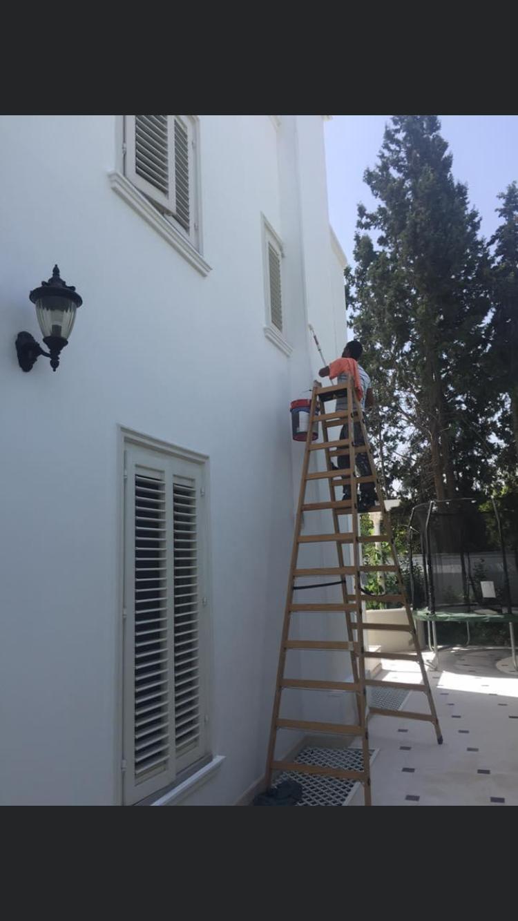 צביעת חיצונית לבית פרטי