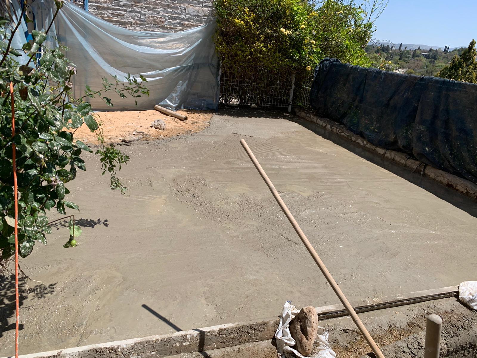 יציקת בטון וריצוף