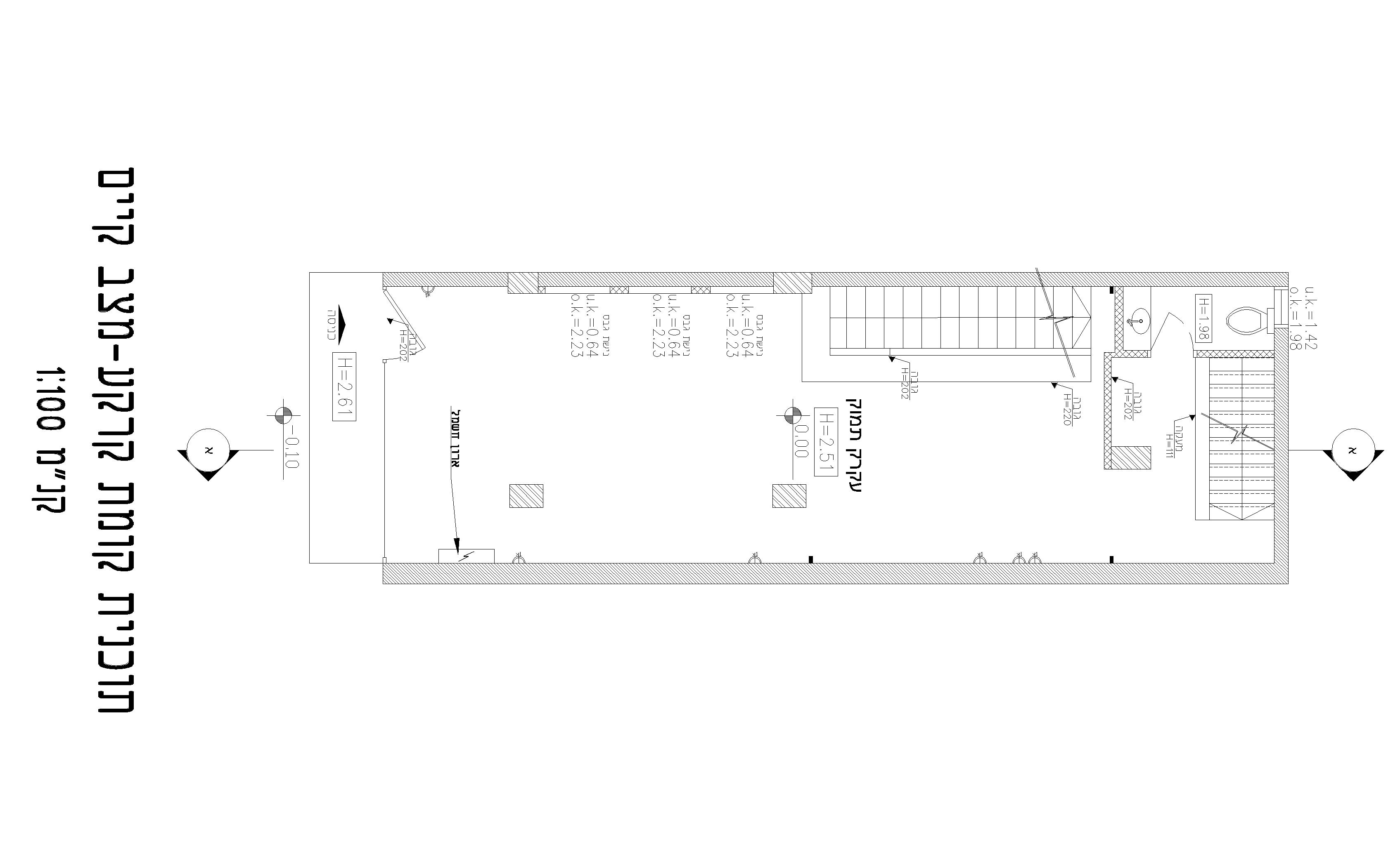 עדכון תוכנית מצבית לרישיון עסק