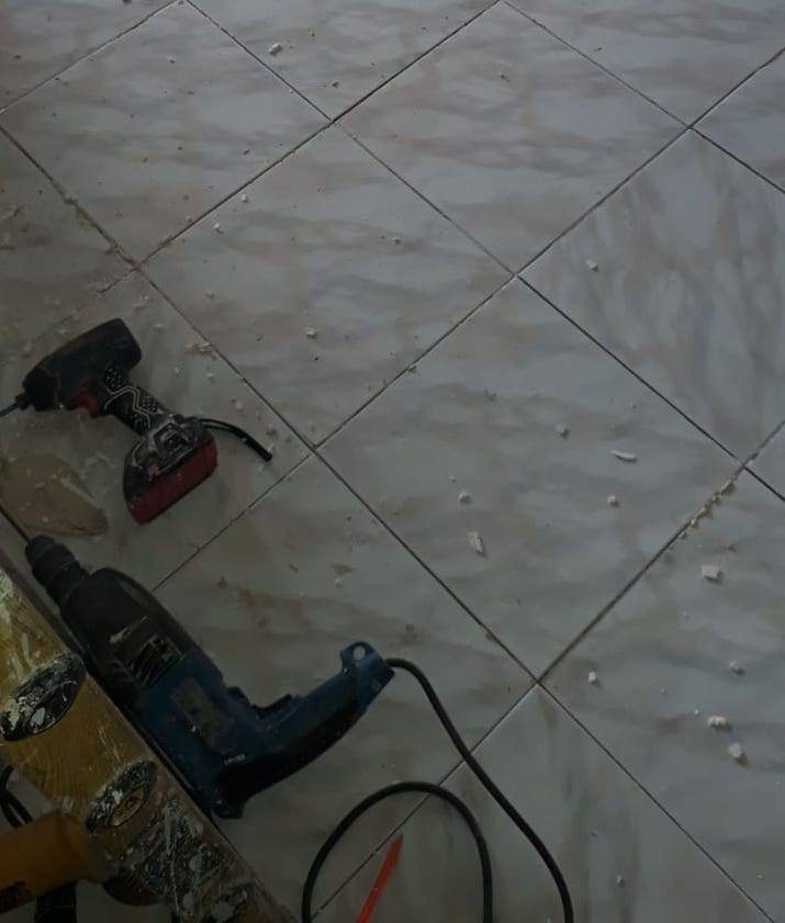 מגוון עבודות ריצוף בהדבקה