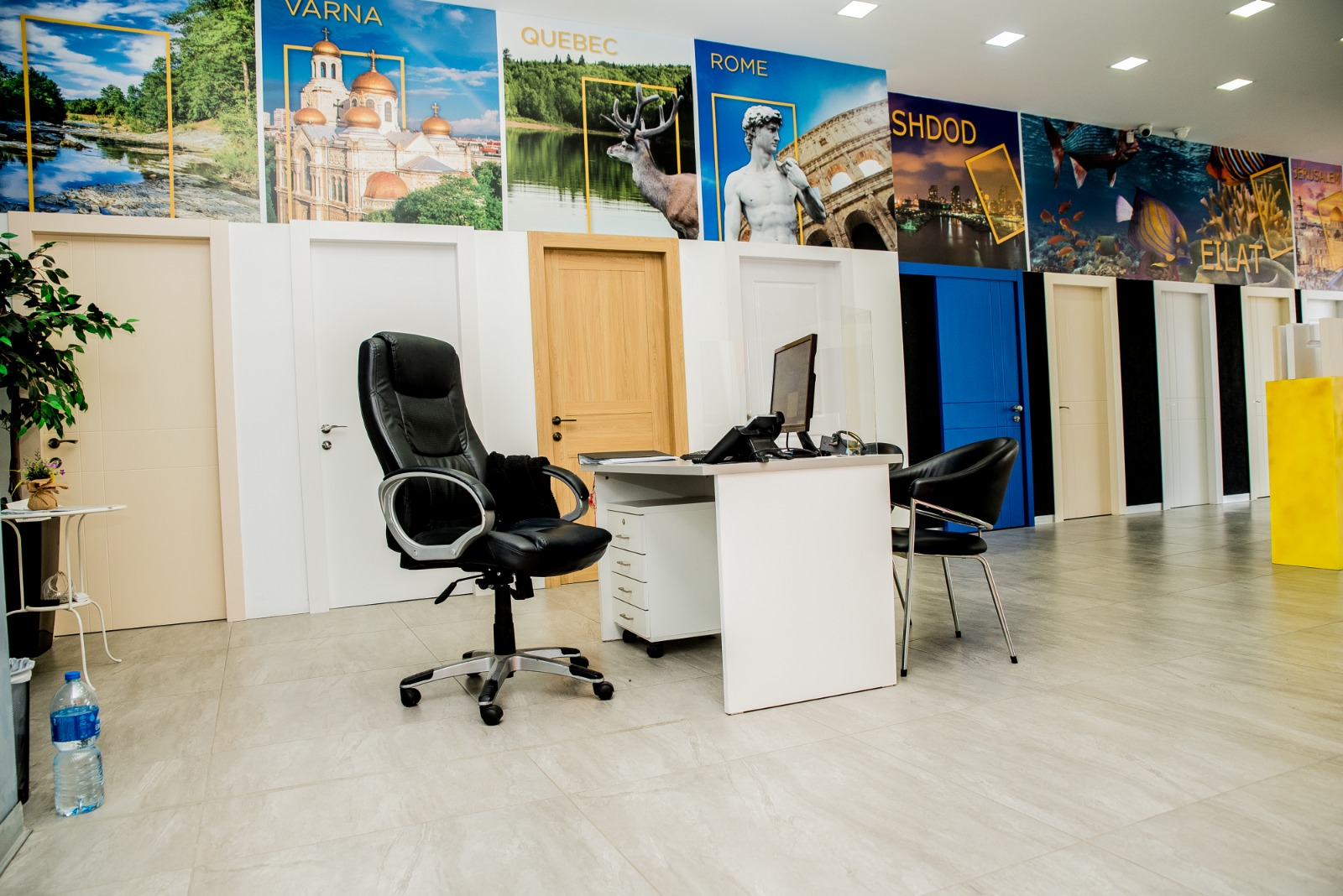 מגוון דלתות פנים