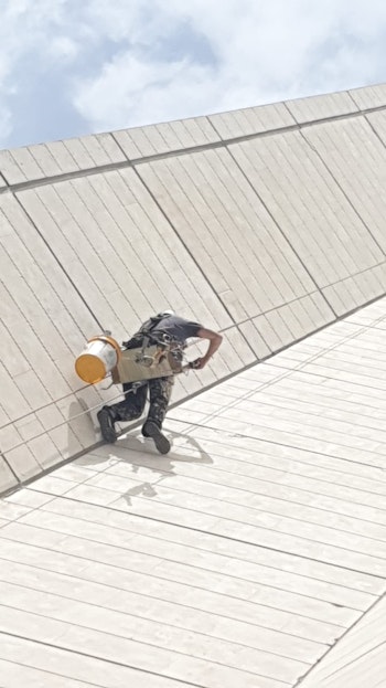 עבודות בגובה - סנפלינג