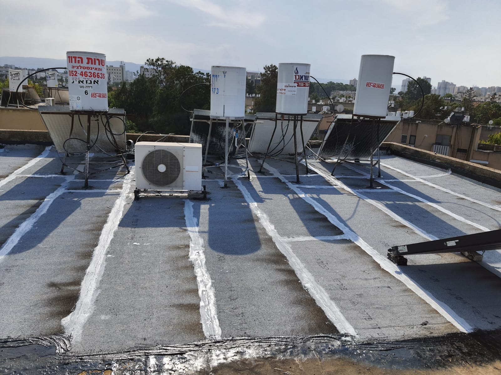 איטום גגות ביריעות ביטומניות