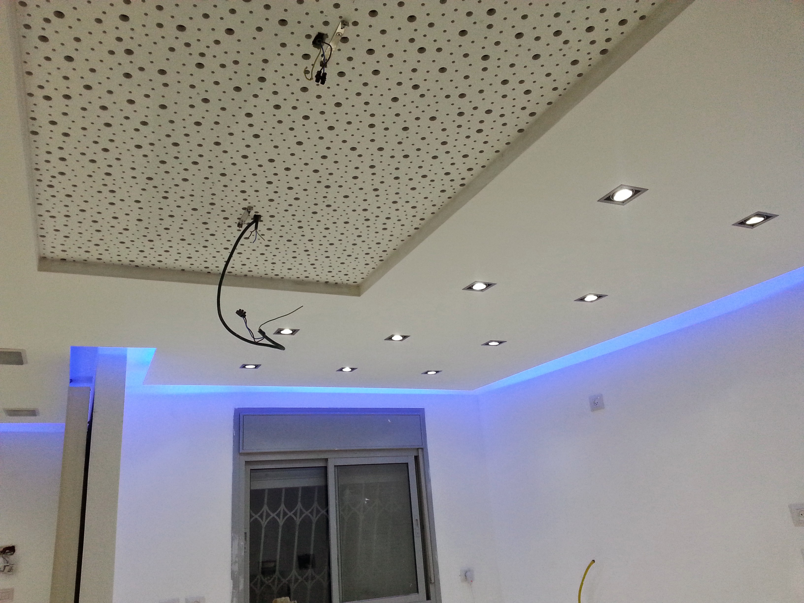 תקרת גבס צפה