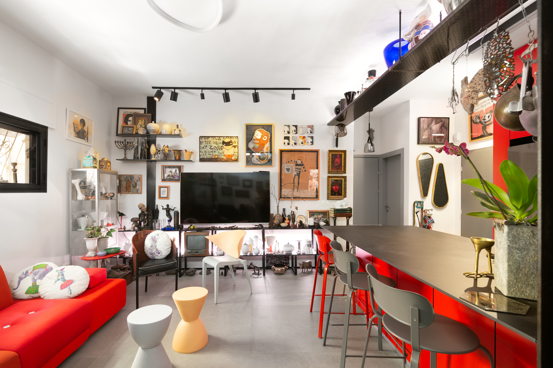 דירה שהיא גלריה