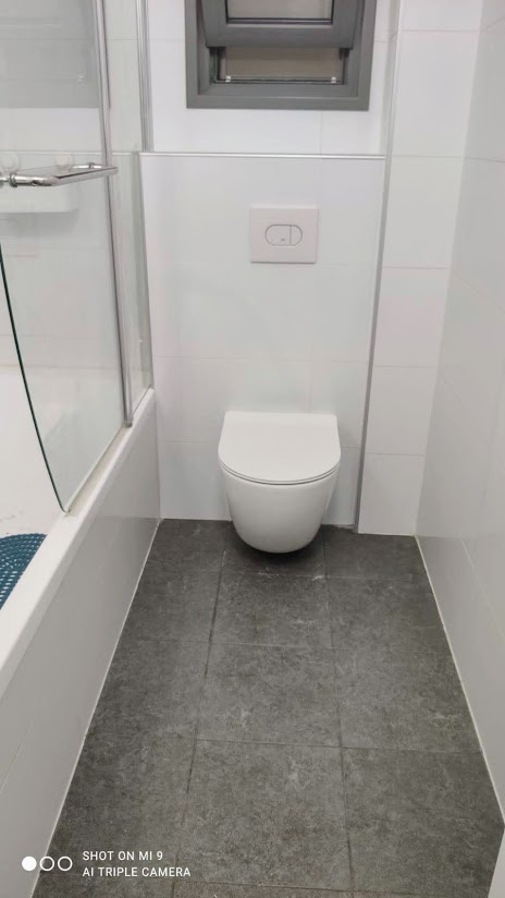 ניאגרות סמויות - אסלות תלויות.