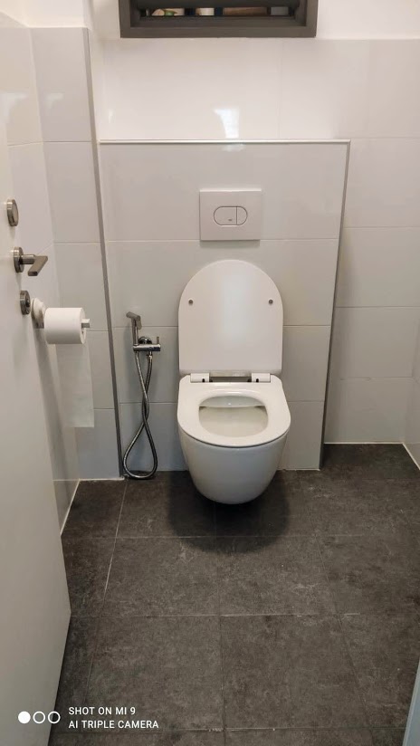 ניאגרות סמויות - אסלות תלויות.