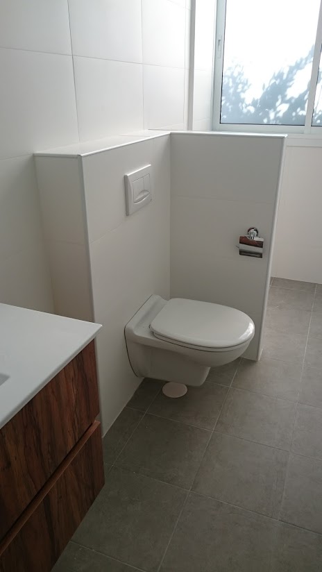 ניאגרות סמויות - אסלות תלויות.