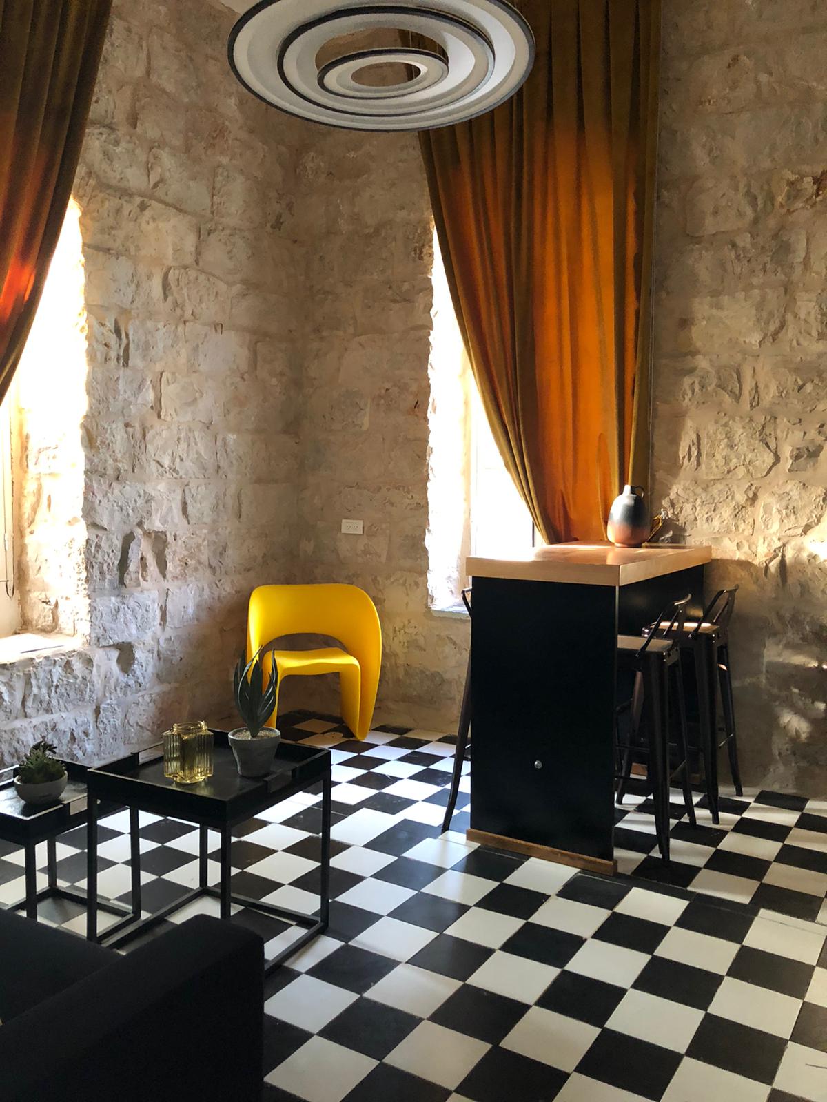 עיצוב פנים בית ערבי בבקעה ירושלים