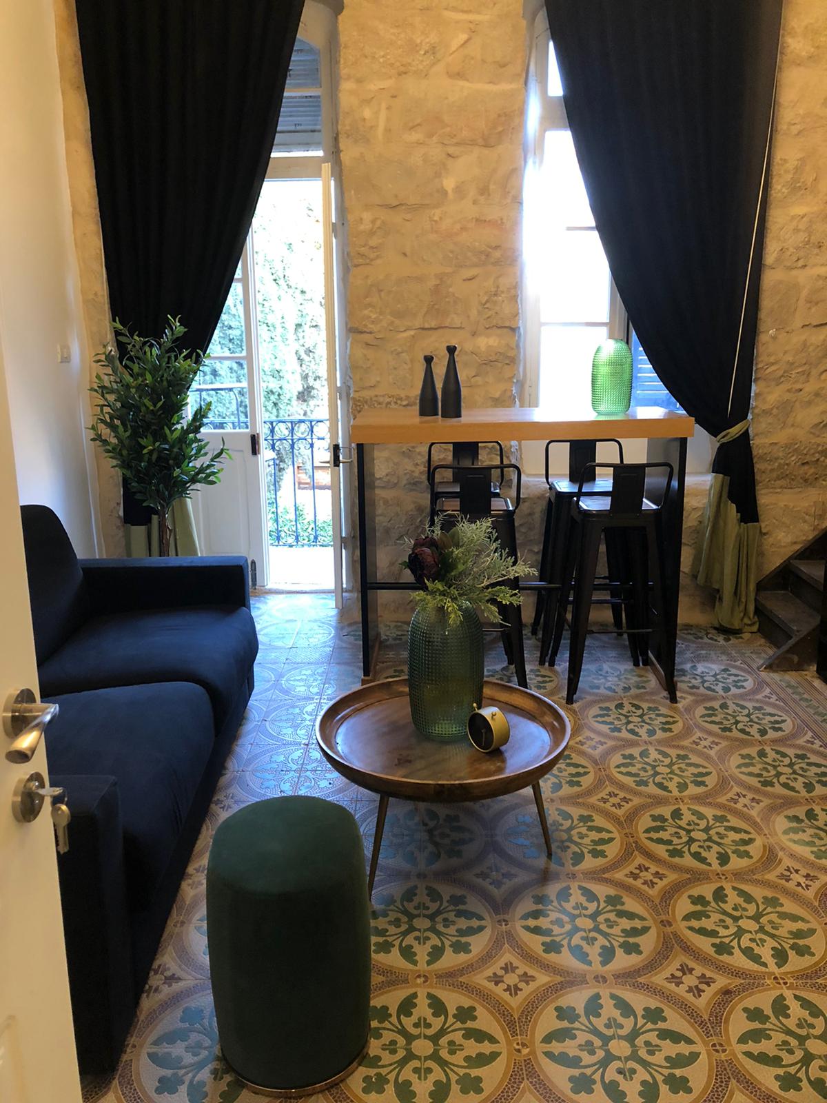 עיצוב פנים בית ערבי בבקעה ירושלים