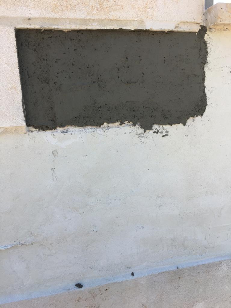 בעיית סירגריגטציה לאחר טיפול של שתי שכבות.