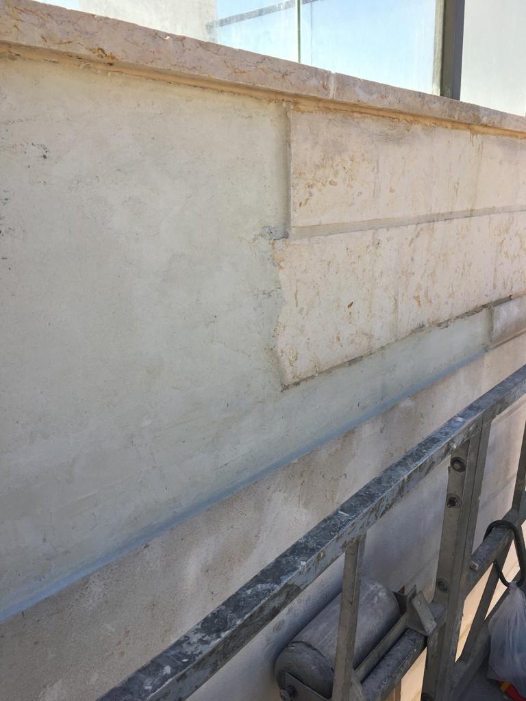 בעיית סירגריגטציה לאחר טיפול של שתי שכבות.