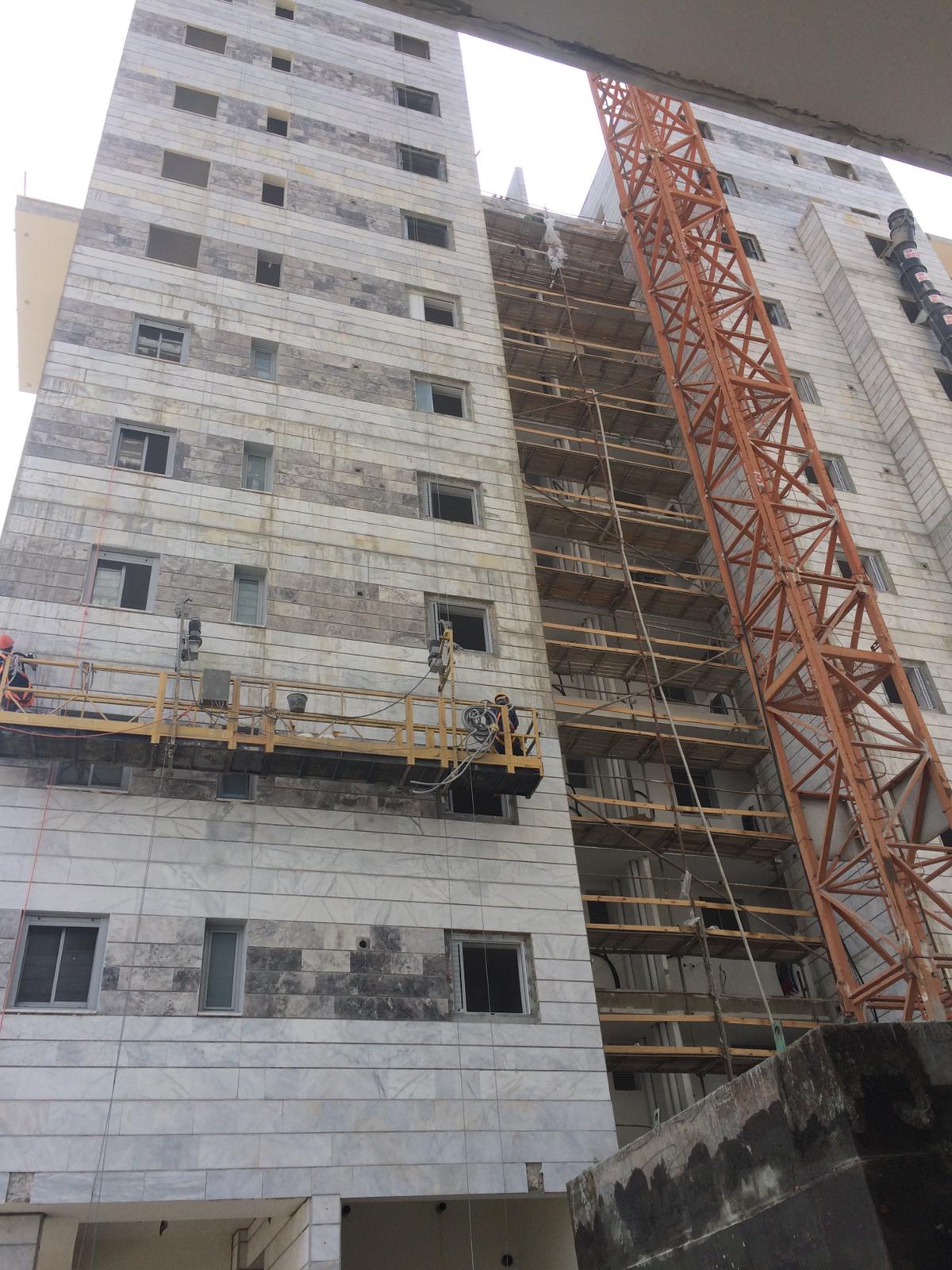 עבודות איטום בקירות חיצוניים