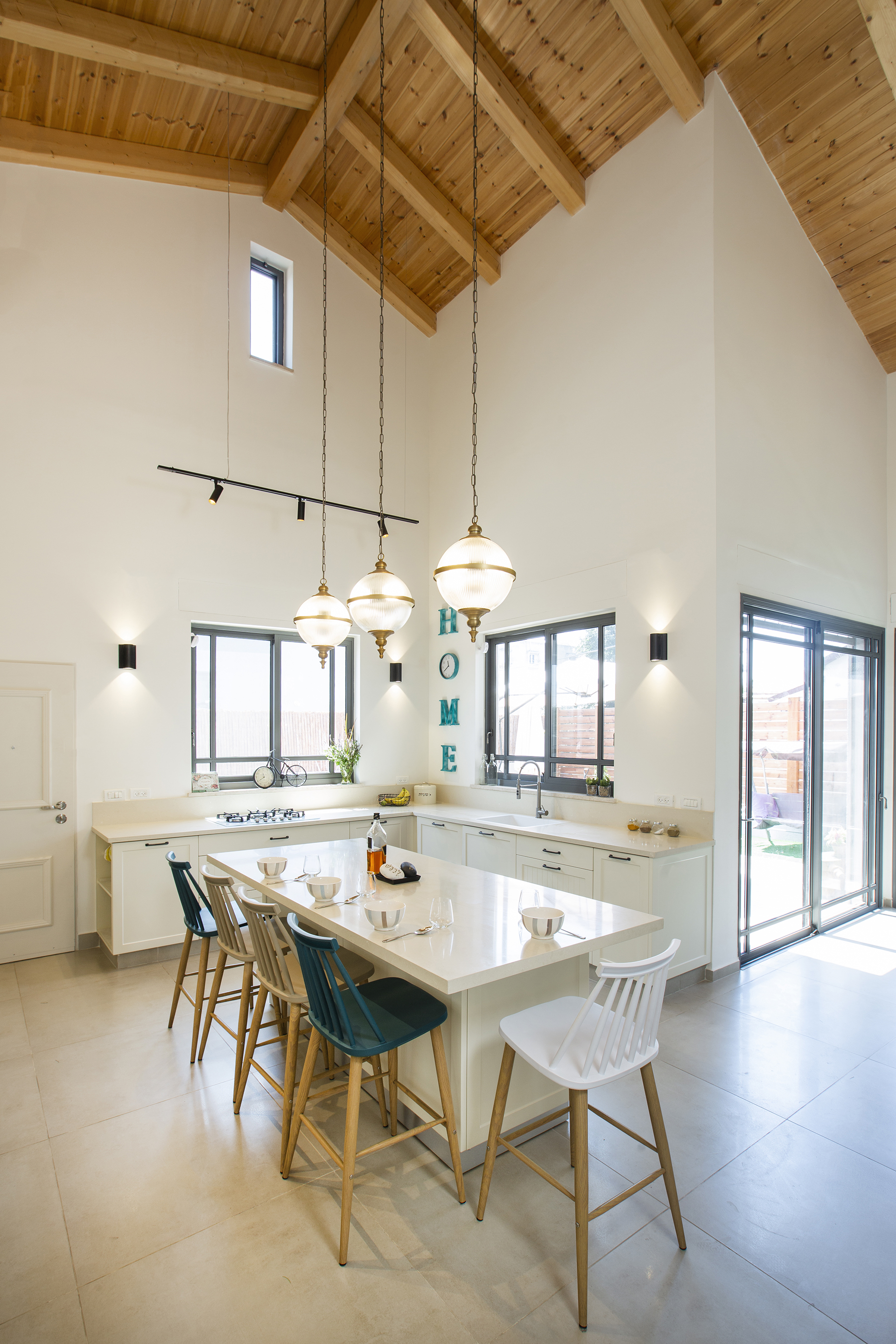 עיצוב וילה בסגנון כפרי