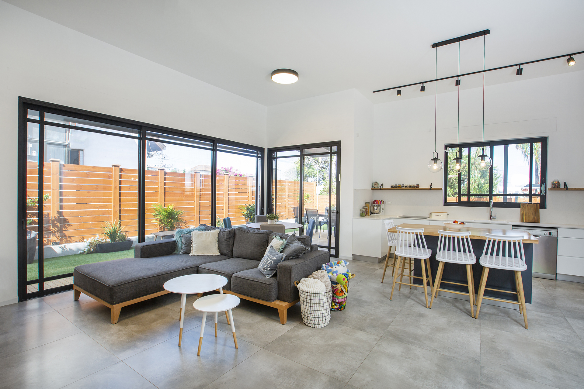 עיצוב פנים לוילה בסגנון מודרני