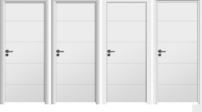 סוגים שונים של דלתות