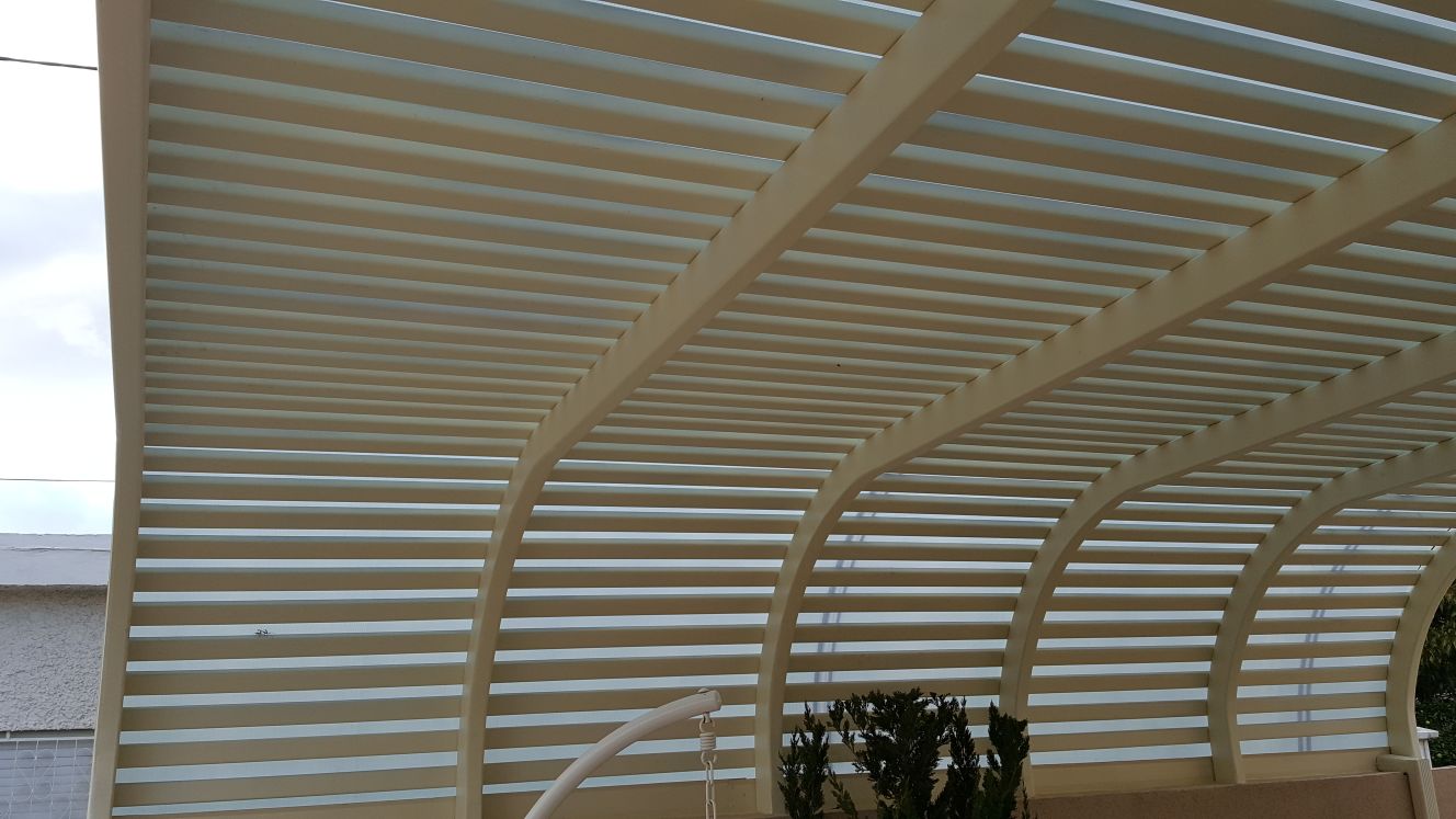 פרגולת אלומניום