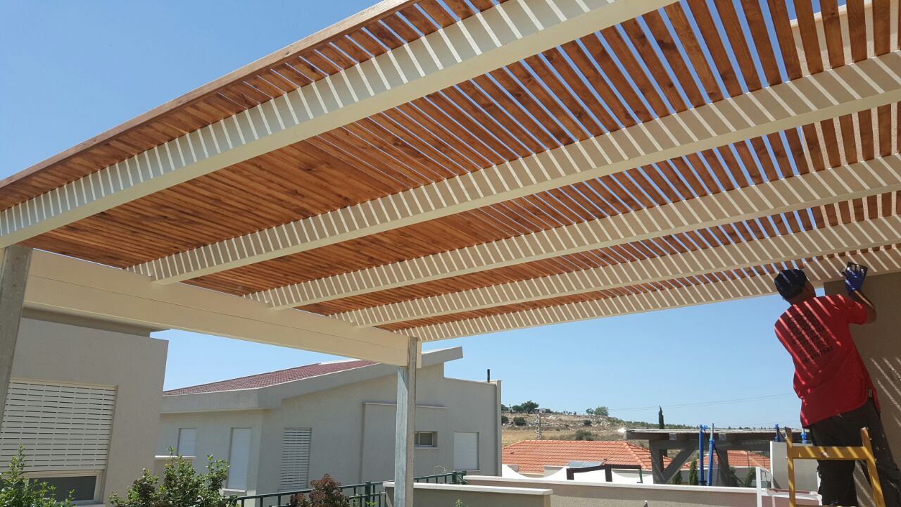 פרגולות מעץ