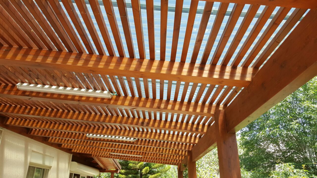 פרגולות מעץ