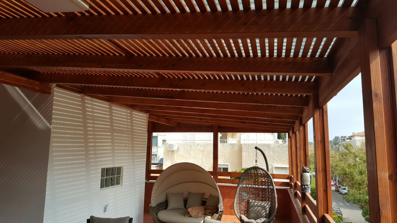 פרגולות מעץ