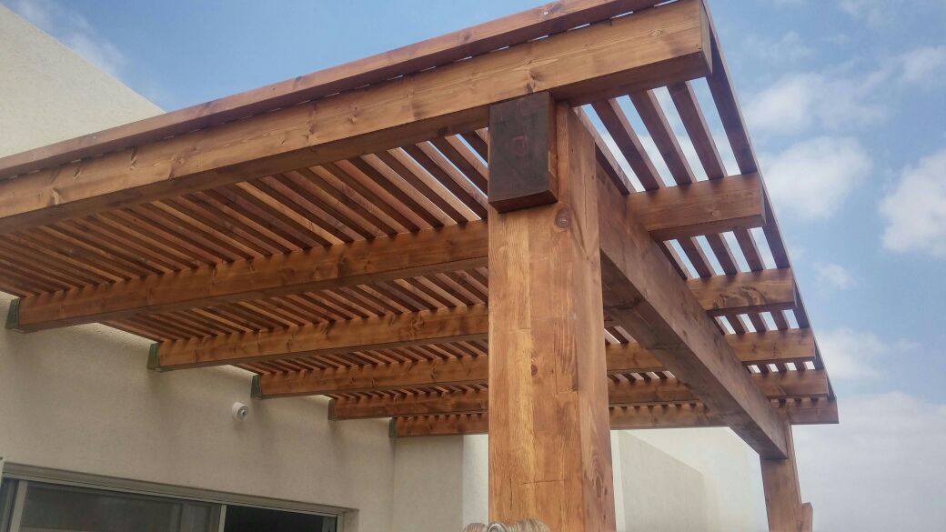 פרגולות מעץ