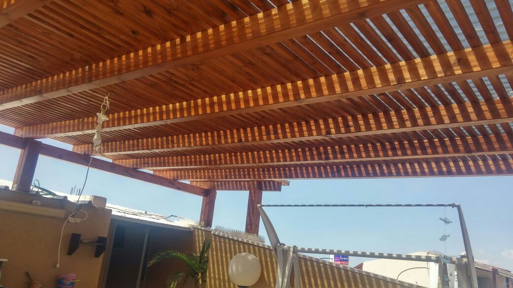 פרגולות מעץ