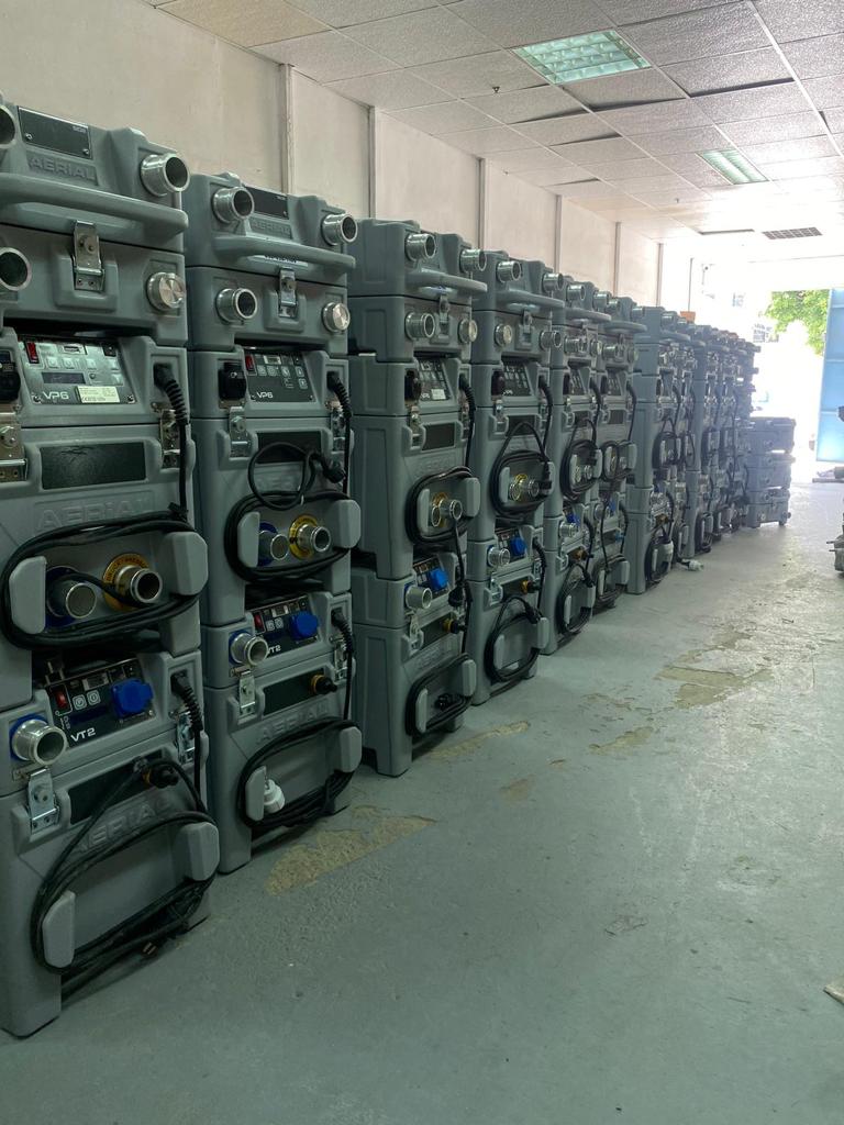 צילום מעבודה של יורם דוד