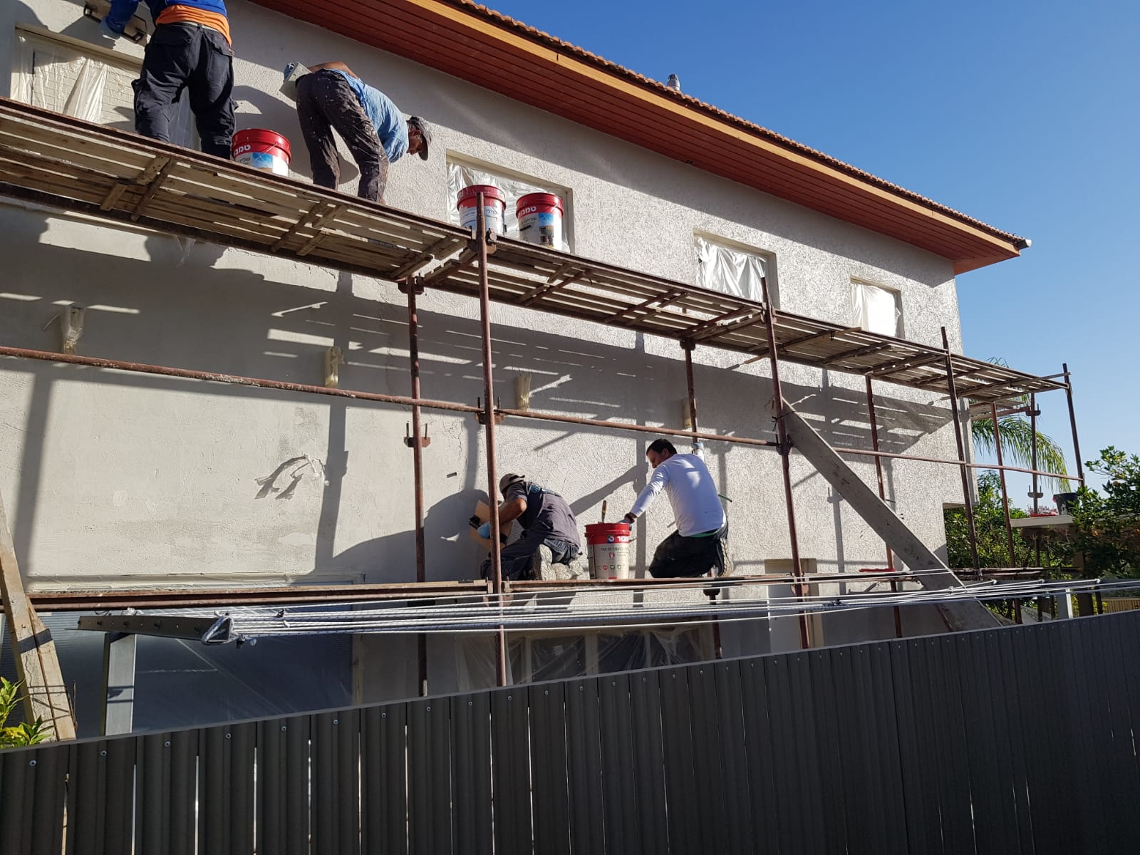 צביעת מבנה חיצוני