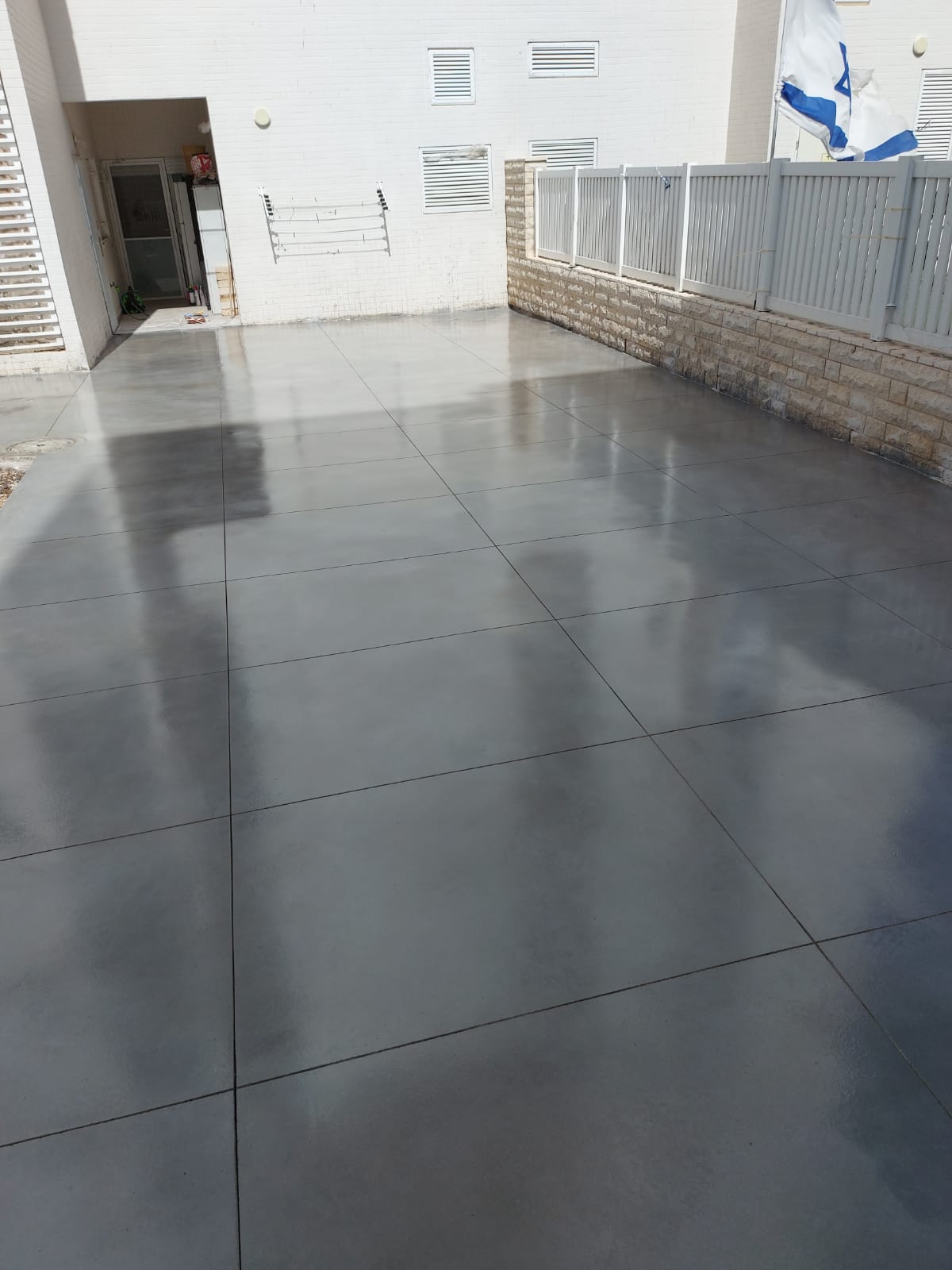 החלקות בטון