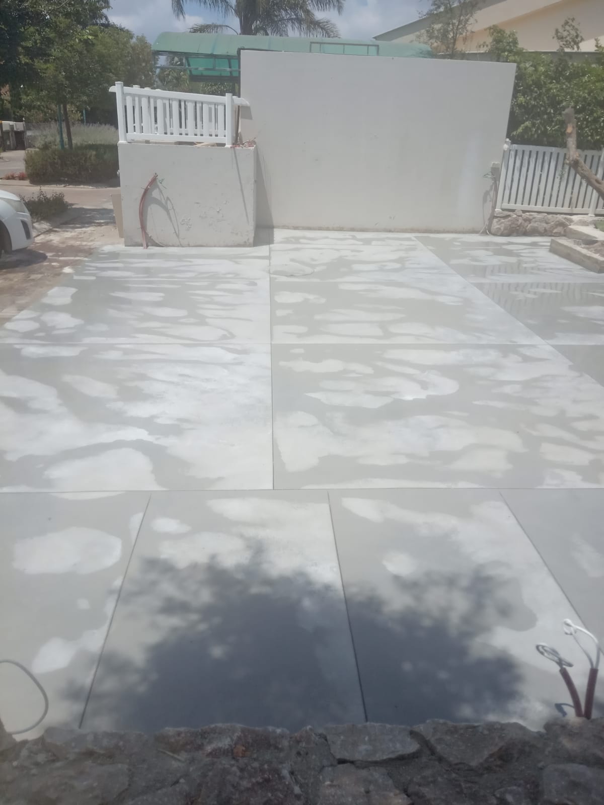 החלקות בטון