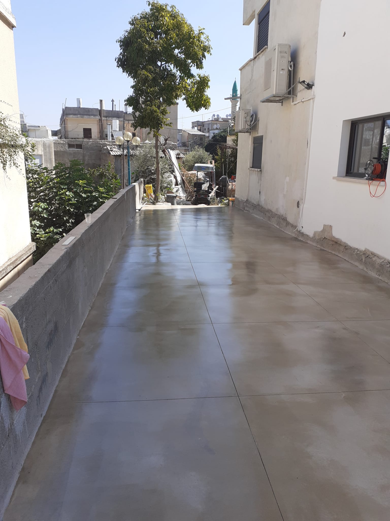 החלקות בטון