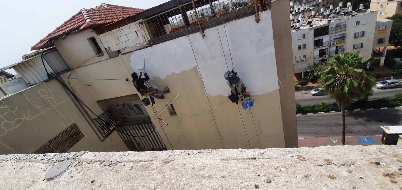 צביעה חיצונית של בניינים