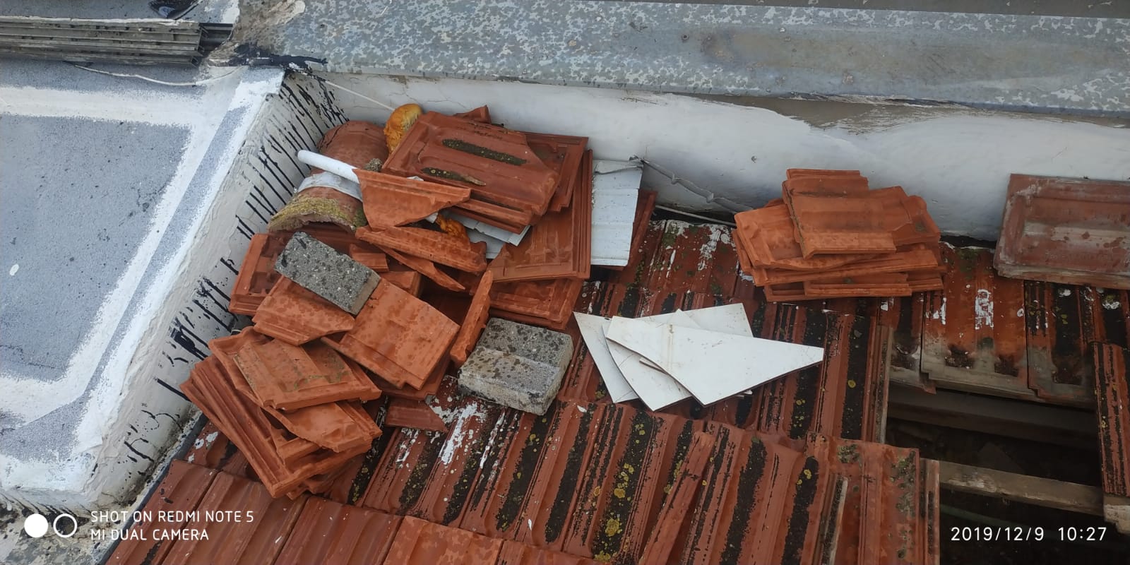 איטום גגות רעפים עם שיפוע מבטון