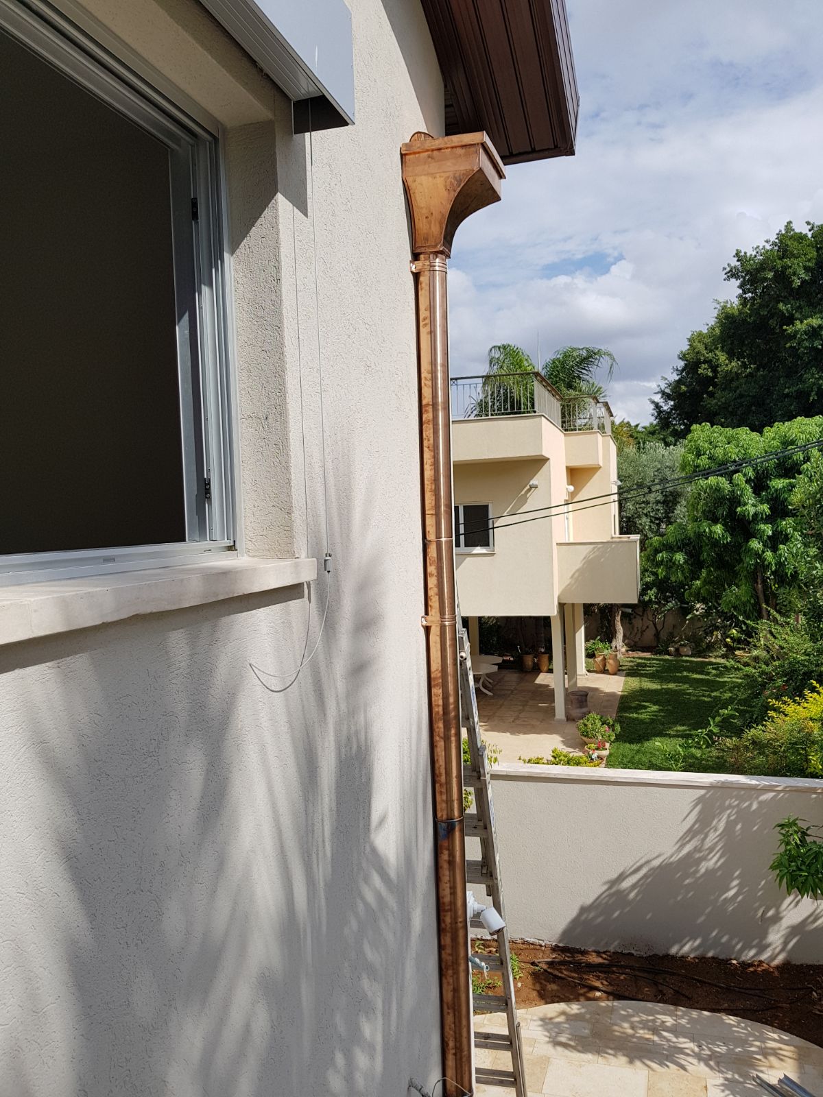 מרזבים מאלומיניום לגגות