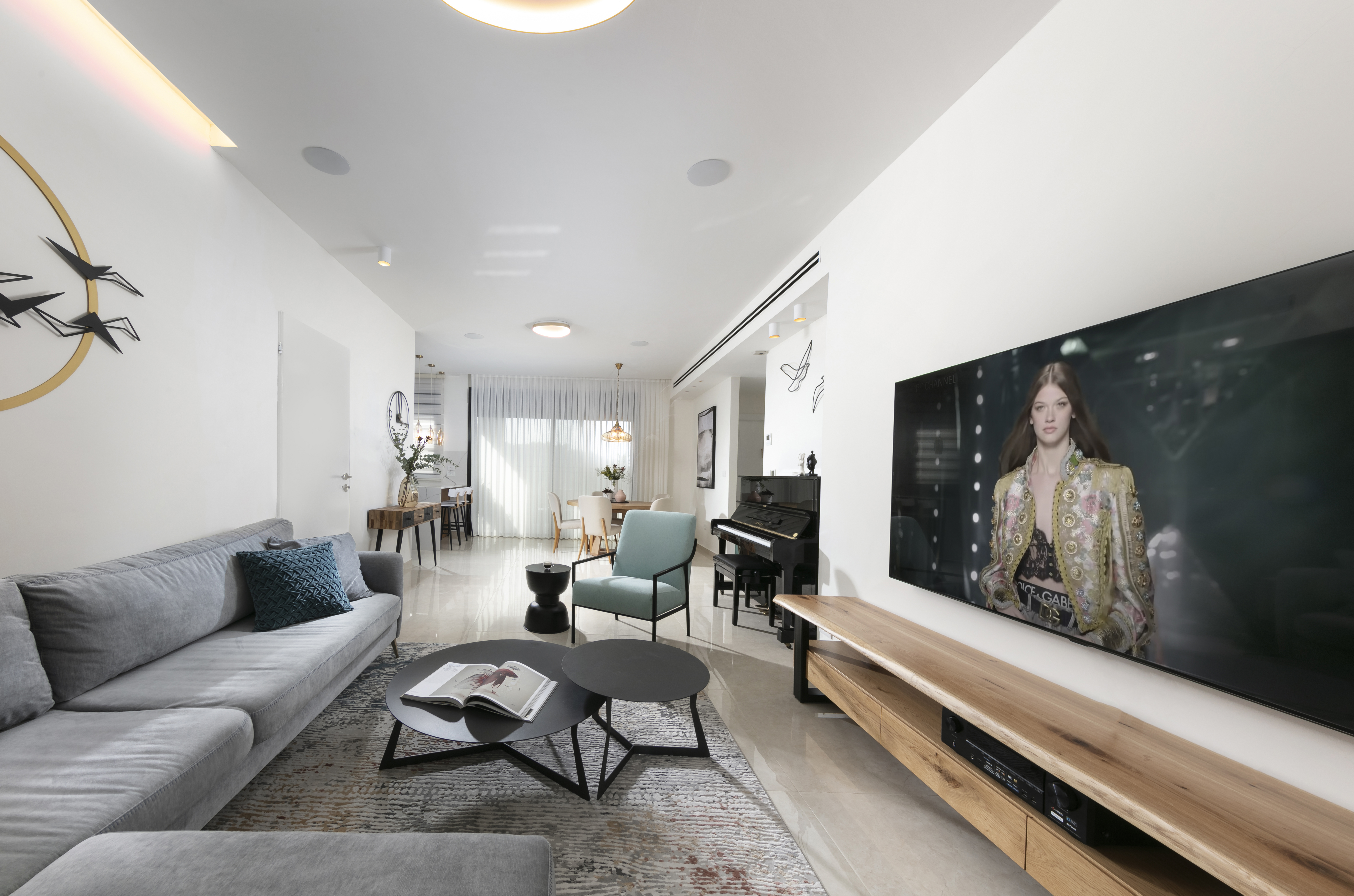 עיצוב פנים והום סטיילינג -דירת קבלן | 100 מ"ר בירושלים