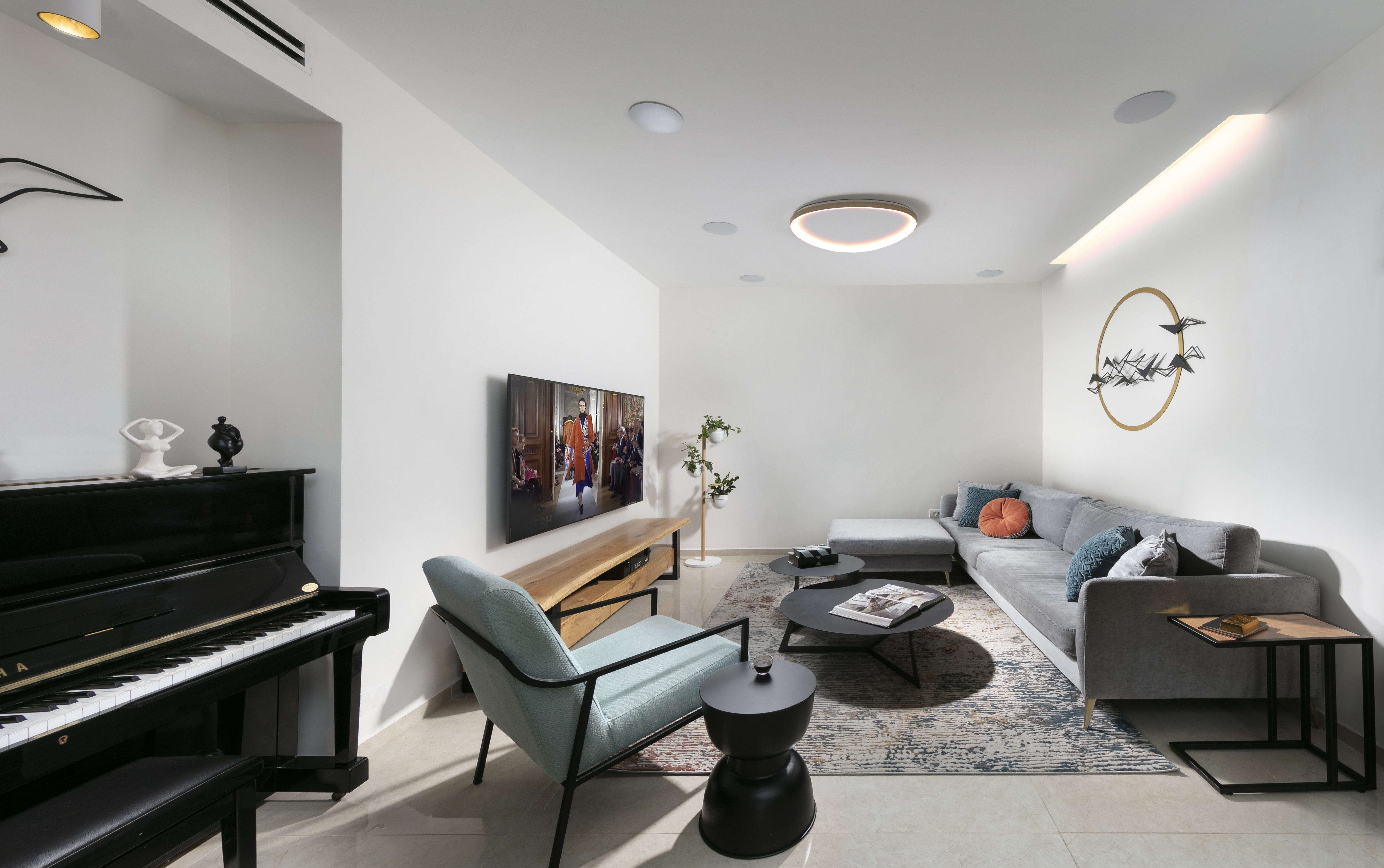 עיצוב פנים והום סטיילינג -דירת קבלן | 100 מ"ר בירושלים