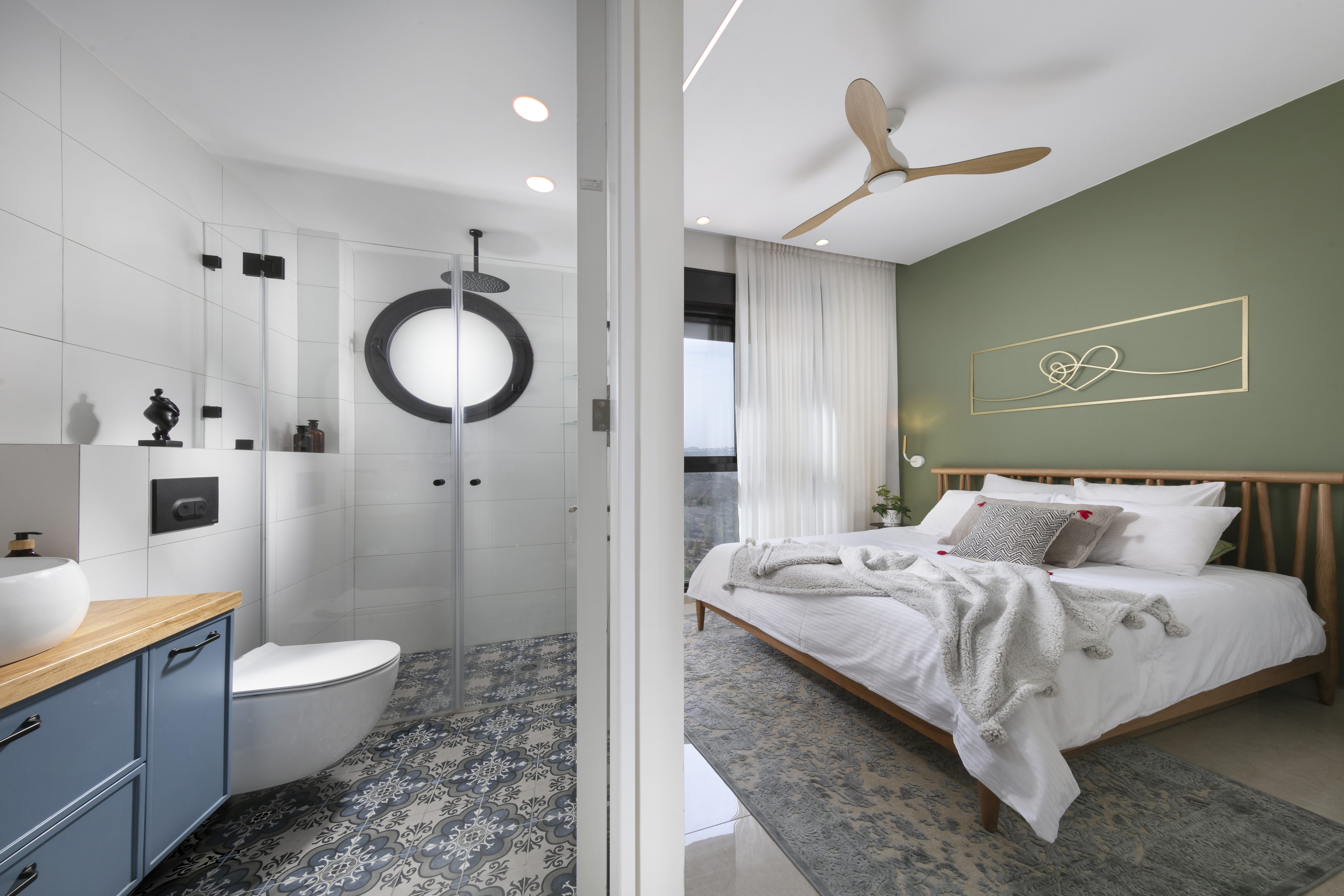 עיצוב פנים והום סטיילינג -דירת קבלן | 100 מ"ר בירושלים