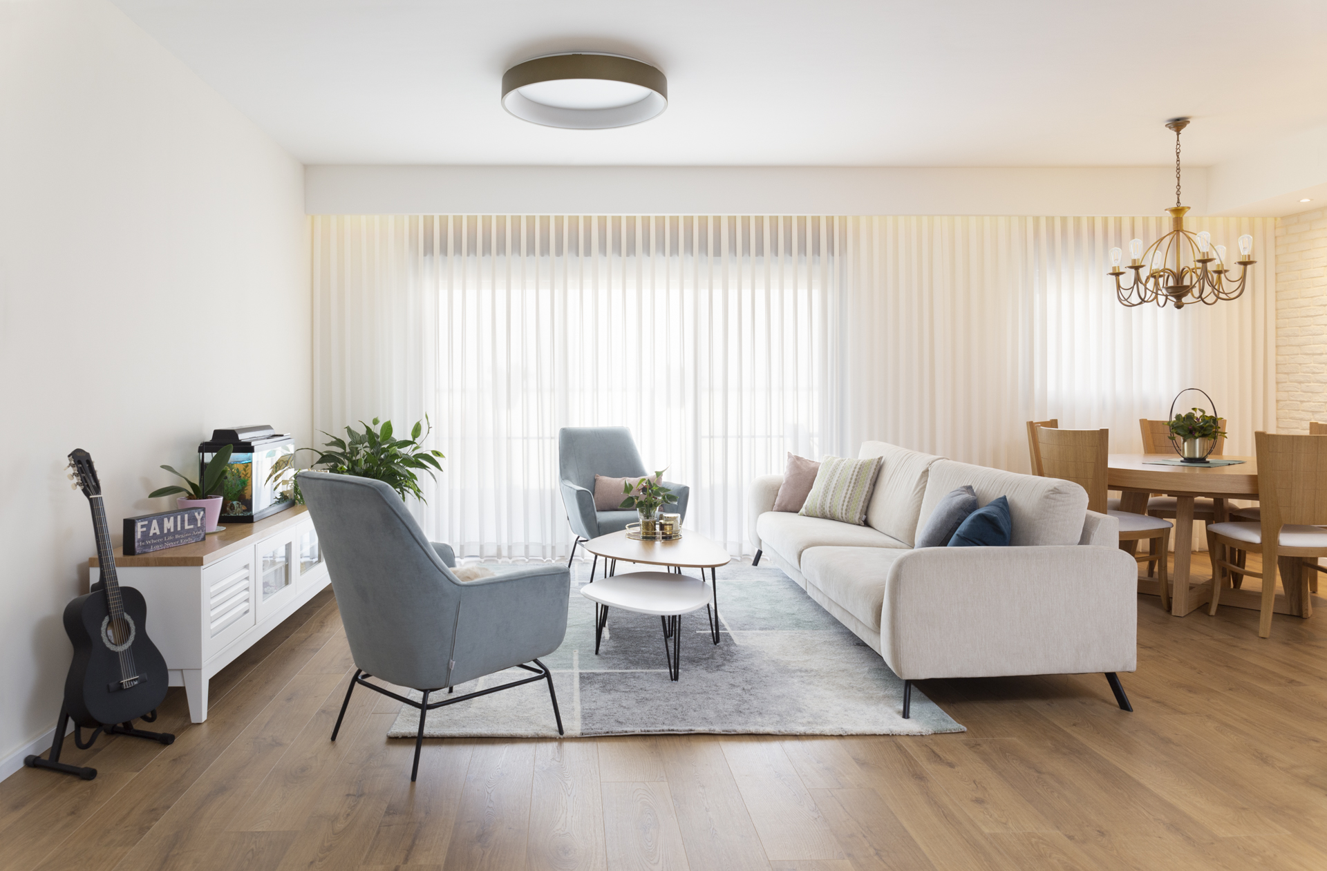 עיצוב דירת קבלן במודיעין