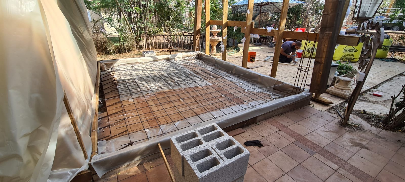 שיפוץ מרפסת