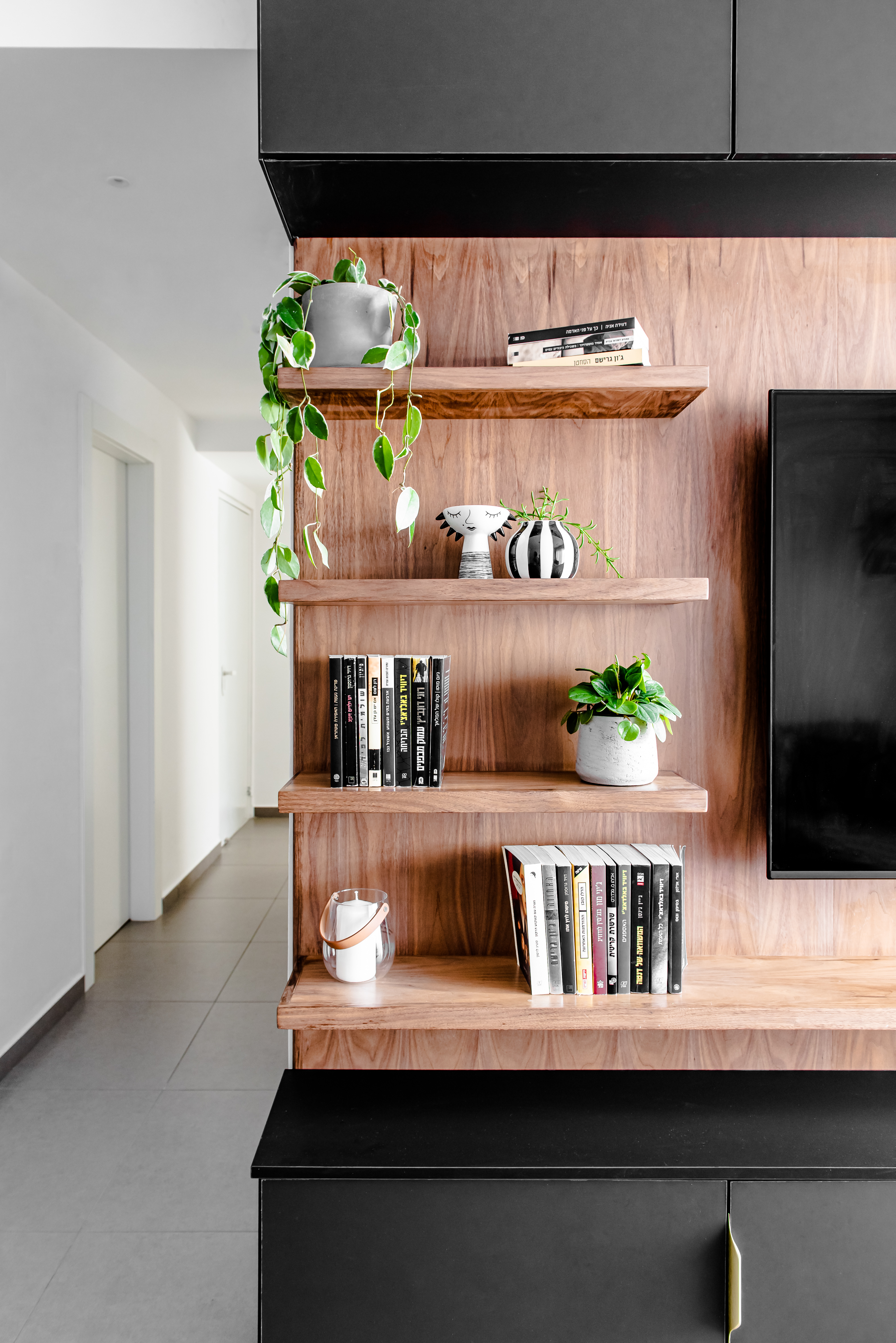 עיצוב פנים והלבשה לדירת קבלן ברחובות