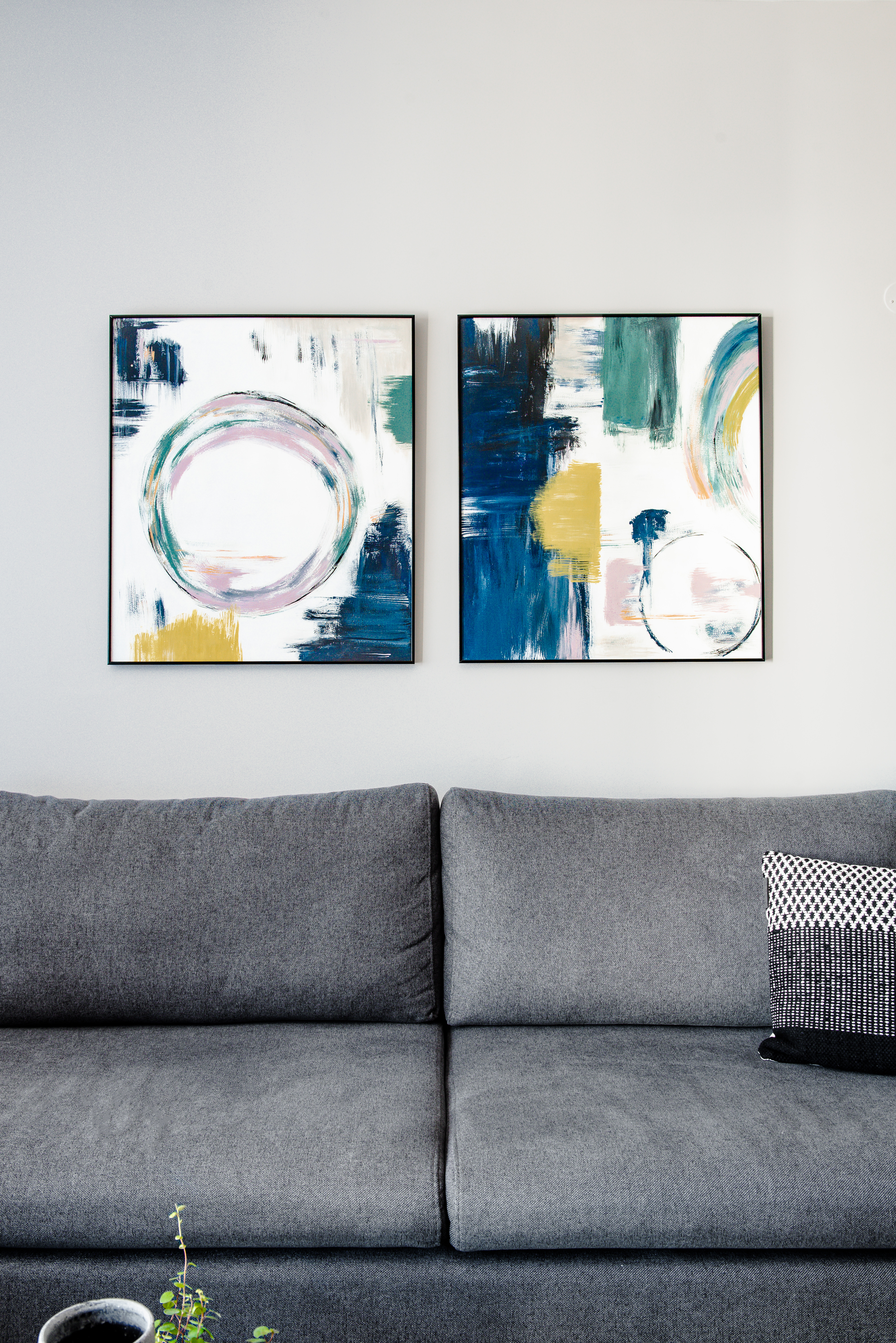 עיצוב פנים והלבשה לדירת קבלן ברחובות