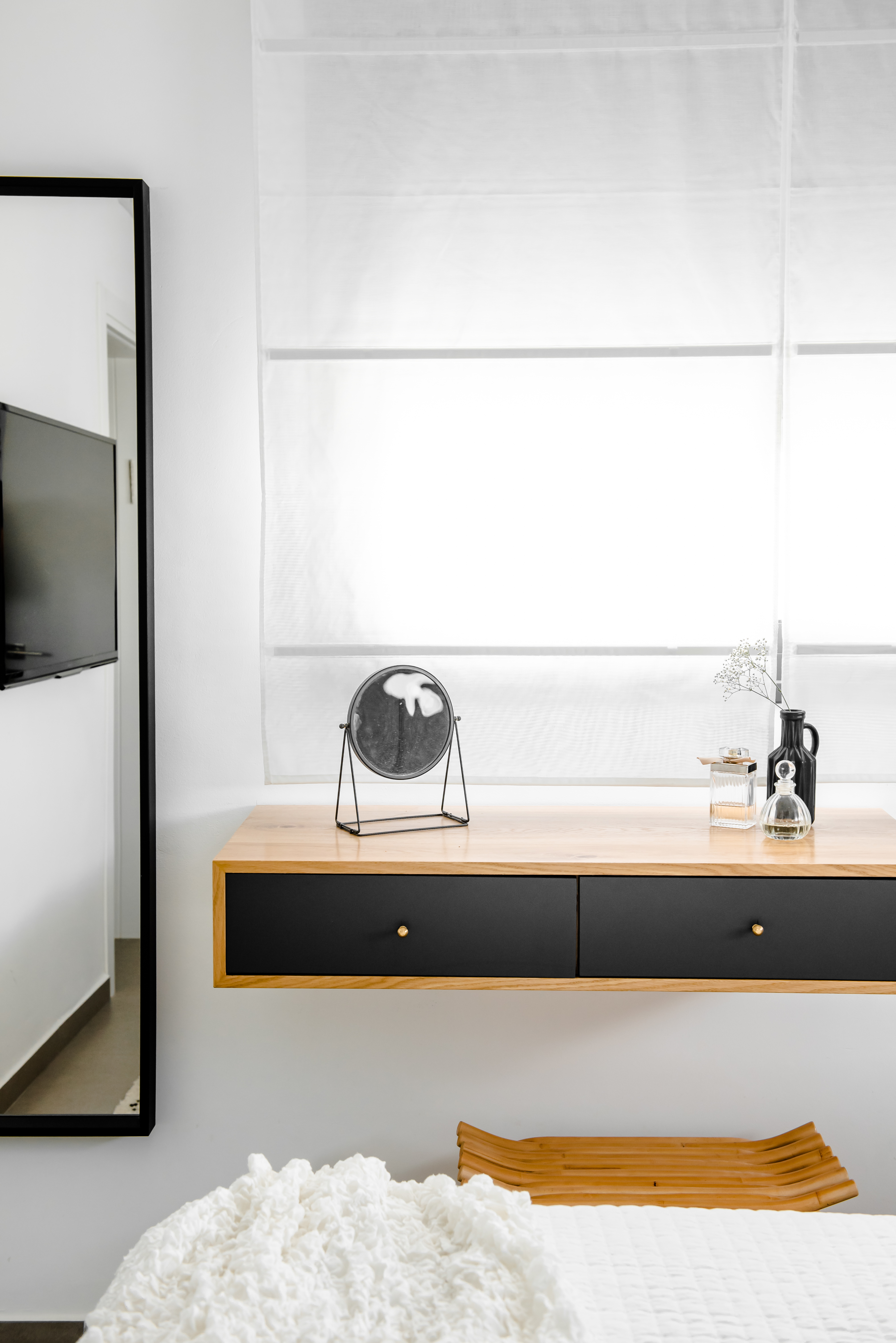 עיצוב פנים והלבשה לדירת קבלן ברחובות